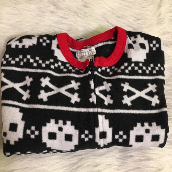 [Komar Kids] Skull and Crossbones Footed PJ - Picture 5 of 8